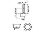 PHILIPS Glühlampe, Hauptscheinwerfer 85122whv2s1 für Volvo DAF Opel BMW (BRILLIANCE) Fiat Iveco TATA VW Citroën MAN LAND ROVER Audi HOLDEN (