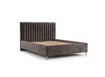 POLSTERBETT Aria 120/200 cm Braun im Lotta Stoff