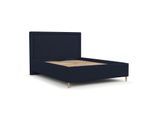 POLSTERBETT Vega 180/200 cm Marineblau im Riva Stoff