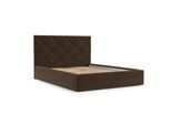 POLSTERBETT Torno 140/200 cm Braun im Inari Stoff