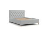 POLSTERBETT Lido 120/200 cm Hellgrau im Riva Stoff