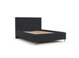 POLSTERBETT Lido 140/200 cm Anthrazit im Riva Stoff