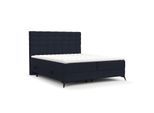 BOXBETT Niro 140/200 cm Marineblau im Riva Stoff