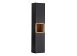HÄNGESÄULE Riva Schwarz und Holz