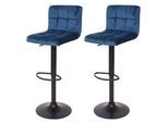 BARHOCKER Petrol 2er-Set
