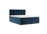 BOXBETT Elano 180/200 cm Dunkelblau im Kronos Stoff