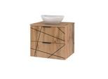 WASCHTISCH 60.6cm Teren Holz
