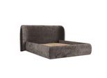 POLSTERBETT Bellano mit Stauraum 140/200 cm Braun im Lotta Stoff