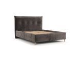 POLSTERBETT Plaza 120/200 cm Braun im Lotta Stoff