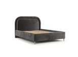 POLSTERBETT Zoya 140/200 cm Anthrazit im Lotta Stoff