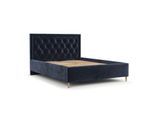 POLSTERBETT Lido 120/200 cm Marineblau im Lotta Stoff