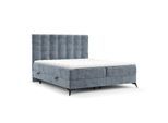 BOXBETT Niro 180/200 cm Hellblau im Bonita Stoff