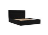 POLSTERBETT Liline 160/200 cm Schwarz im Inari Stoff
