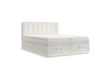 BOXBETT Lusso 200/200 cm Creme im Neve Stoff