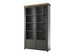 GESCHIRRSCHRANK Martin Grün und Holz