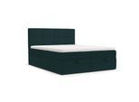 BOXBETT Velto 140/200 cm Grün im Riva Stoff