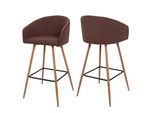 BARHOCKER Braun 2er-Set