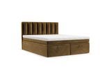 BOXBETT Lume 160/200 cm Honiggelb im Kronos Stoff