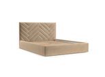 POLSTERBETT Arco 140/200 cm Beige im Kronos Stoff