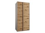SCHWEBETÜRENSCHRANK 245,5/110/64 2-türig