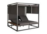 LOUNGE-GARTENLIEGE Anthrazit