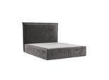 POLSTERBETT Eliot mit Stauraum 120/200 cm Stahl im Lotta Stoff