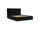 POLSTERBETT Arco 140/200 cm Schwarz im Inari Stoff