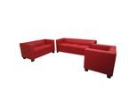 3-2-1 SOFAGARNITUR Rot