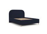 POLSTERBETT Zoya 120/200 cm Marineblau im Riva Stoff