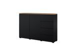 SIDEBOARD Liko Schwarz und Holz