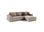 ECKSOFA Isaac 4 Sitzplätze Taupe
