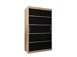 SCHWEBETÜRENSCHRANK 200/120/62 2-türig