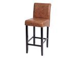 BARHOCKER Walnuss Dekor