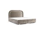 POLSTERBETT Harmony mit Stauraum 160/200 cm Beige im Lotta Stoff