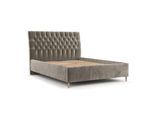 POLSTERBETT Lira 120/200 cm Beige im Lotta Stoff