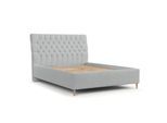 POLSTERBETT Lira 140/200 cm Hellgrau im Riva Stoff