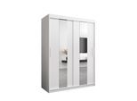 SCHWEBETÜRENSCHRANK 200/150/62 2-türig