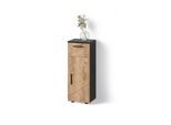 MIDISCHRANK Ronco Goldkraft Eiche/Anthrazit 30 x 81 cm