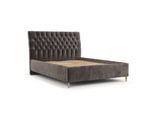 POLSTERBETT Lira 180/200 cm Braun im Lotta Stoff