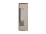 VITRINE Opio Taupe und Anthrazit