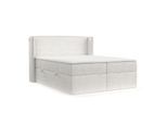 BOXBETT Viva 160/200 cm Creme im Neve Stoff