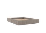 POLSTERBETT Kea mit Stauraum 200/200 cm Beige im Bubble Stoff