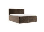 BOXBETT Velma 140/200 cm Braun im Paros Stoff