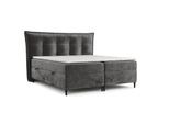 BOXBETT Las Palmas 200/200 cm Stahl im Lotta Stoff