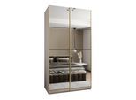 SCHWEBETÜRENSCHRANK 245,5/140/64 2-türig