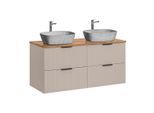 DOPPELWASCHTISCH 120.8cm Adriel Beige