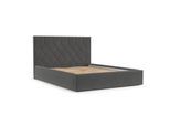 POLSTERBETT Brisa 140/200 cm Anthrazit im Asti Stoff