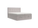BOXBETT Tivra 140/200 cm Beige im Riva Stoff