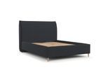 POLSTERBETT Mira 140/200 cm Anthrazit im Riva Stoff