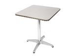 ALU-BISTROTISCH Silber